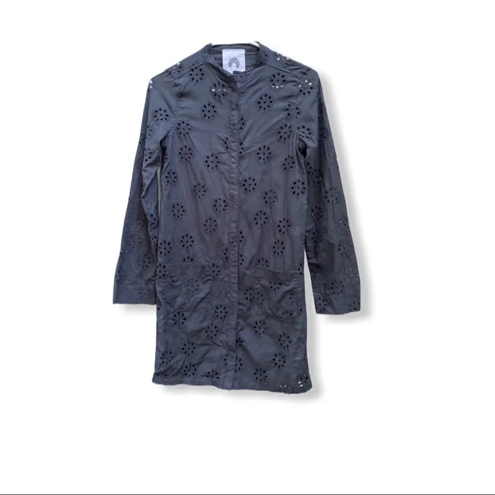 Patrick Robinson‎ Eyelet Tunic Dress Coverup